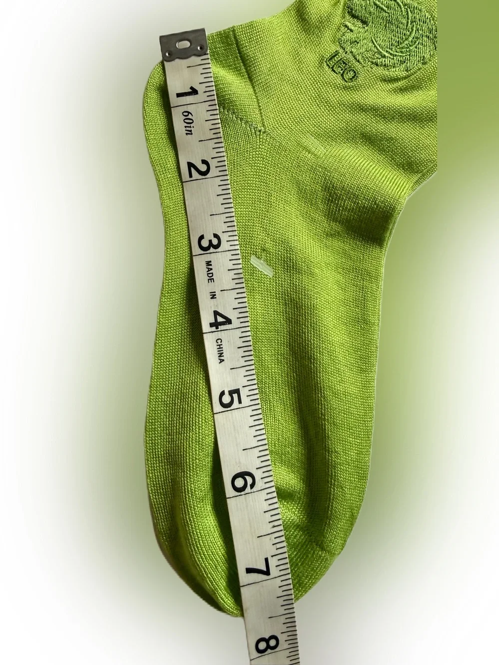 Maria La Rosa Silk Leo Socks Green New